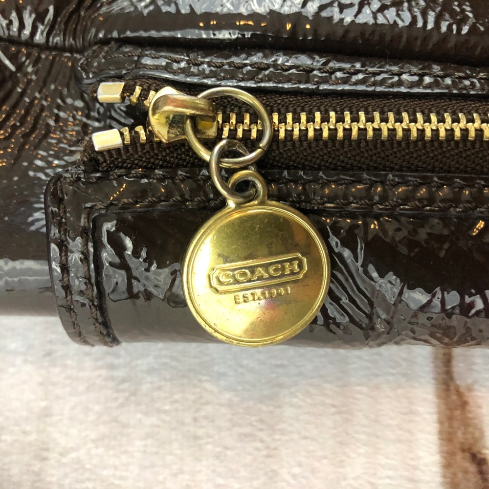 COACH Zipper North/South Tote Bag (#251) - Picture 3 of 8